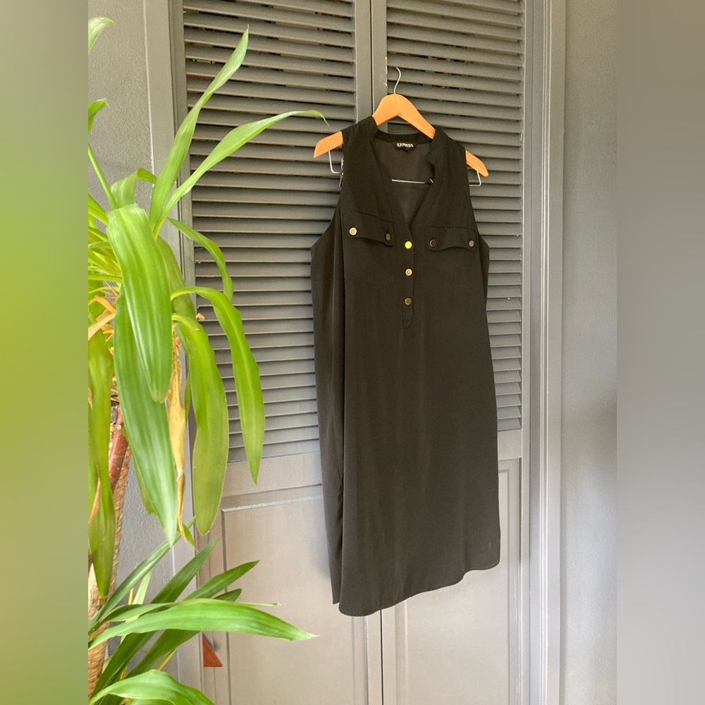 Black Sleeveless Dress